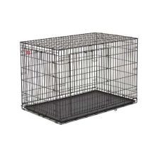 Life Stage A.C.E. Double Door Dog Crate (Color: Black, Size: 23" x 13.75" x 16")