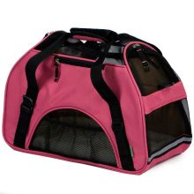 Pet Comfort Carrier (Color: Rose Wine, Size: Small)