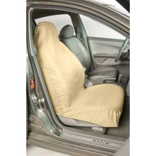 Car Bucket Seat Protector (Color: Tan, Size: 134.60" x 26" x 0.15")