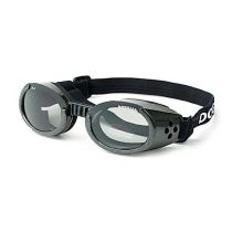 ILS Dog Sunglasses (Color: Black / Smoke, Size: Medium)