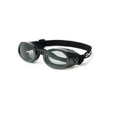 ILS Dog Sunglasses (Color: Black / Smoke, Size: Extra Small)