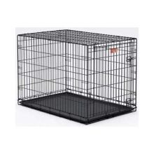 Dog Single Door i-Crate (Color: Black, Size: 18" x 12" x 14")