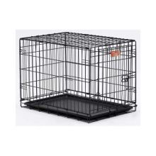 Dog Single Door i-Crate (Color: Black, Size: 30" x 19" x 21")