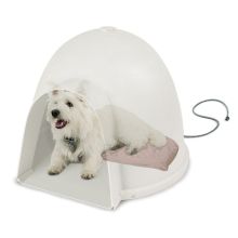 Lectro-Soft Igloo Style Bed (Color: Beige, Size: Small)