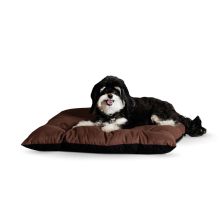 Thermo-Cushion Pet Bed (Color: Chocolate, Size: Small)
