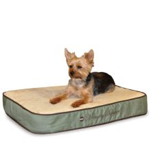 Memory Sleeper Pet Bed (Color: Sage, Size: Small)