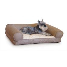 Lazy Sofa Sleeper Pet Bed (Color: Tan, Size: Small)