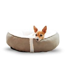 Sleepy Nest Pet Bed (Color: Caramel, Size: Small)