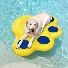 Doggy Lazy Raft (Color: Yellow, Size: Large)