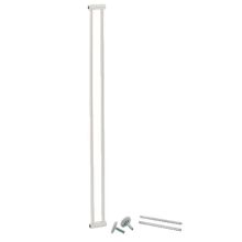One-Touch Gate Optional Extension (Color: White, Size: 2.4" x .75" x 28.4")