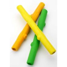 Stick Dog Toy (Color: Yellow, Size: 12" x 5" x 5")