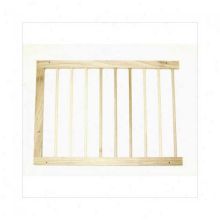 Extension For Step Over Free Standing Gate (Color: Natural Wood, Size: 22" x 20")