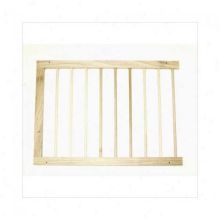 Extension For Step Over Free Standing Gate (Color: Natural Wood, Size: 22" x 20")