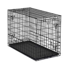 Solutions Series Side-by-Side Double Door SUV Dog Crates (Color: Black, Size: 54" x 37" x 45")