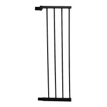 Extra Tall Premium Pressure Pet Gate Extension (Color: Black, Size: 11" x 36")